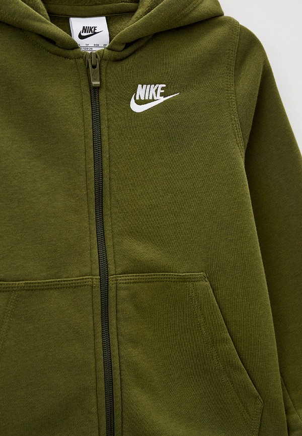 

Толстовка Nike, Хаки, B NSW HOODIE FZ CLUB