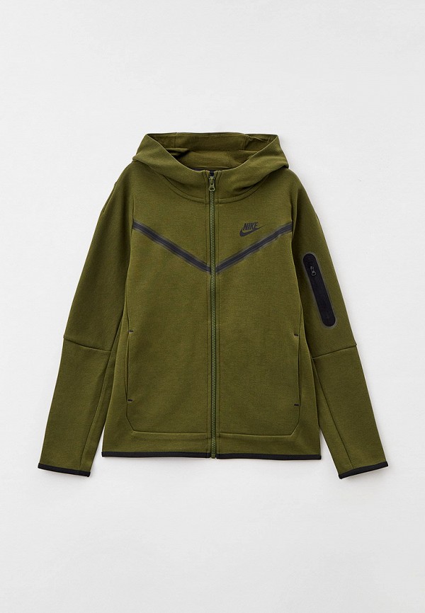 

Толстовка Nike, Хаки, B NSW TCH FLC FZ