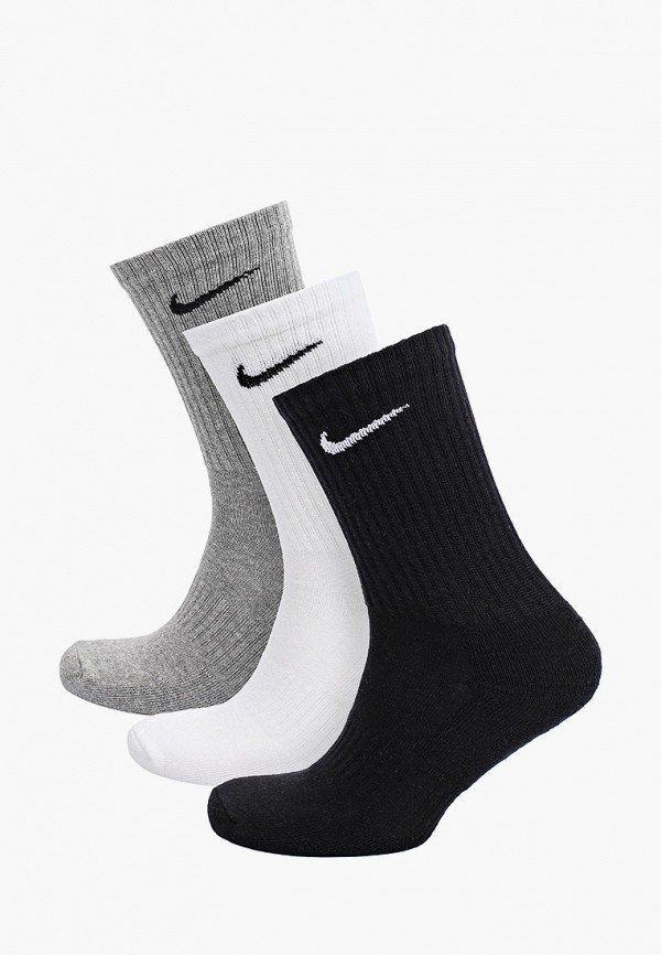 

Носки 3 пары Nike, Разноцветный, U NK EVERYDAY CUSH CREW 3PR