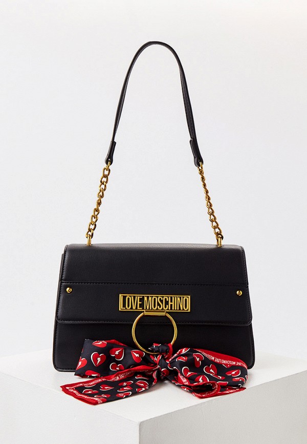 

Сумка и платок Love Moschino, Черный, Love Moschino RTLAAT599501