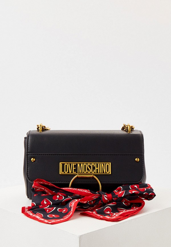 

Сумка и платок Love Moschino, Черный