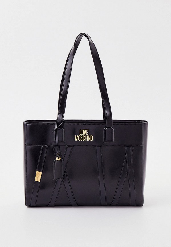 

Сумка и брелок Love Moschino, Черный
