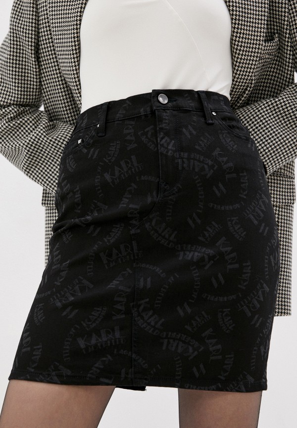 фото Юбка джинсовая karl lagerfeld denim