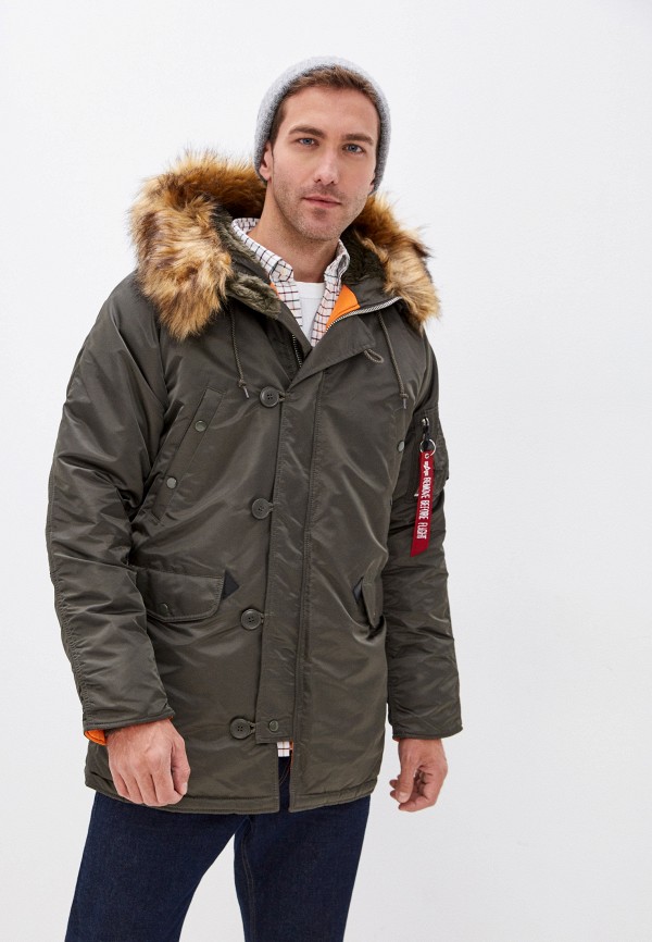 

Парка Alpha Industries, Хаки, N-3B SLIM FIT