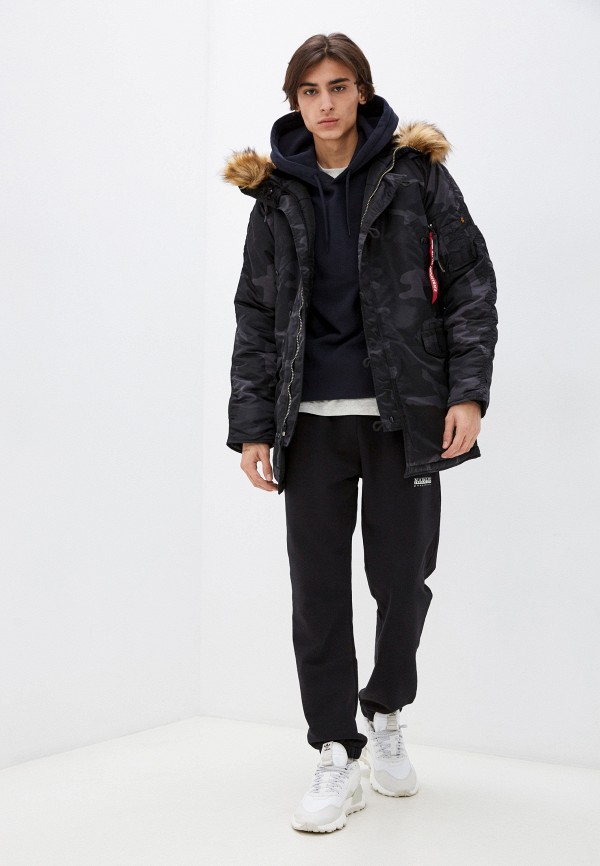 

Парка Alpha Industries, Черный, N-3B SLIM FIT