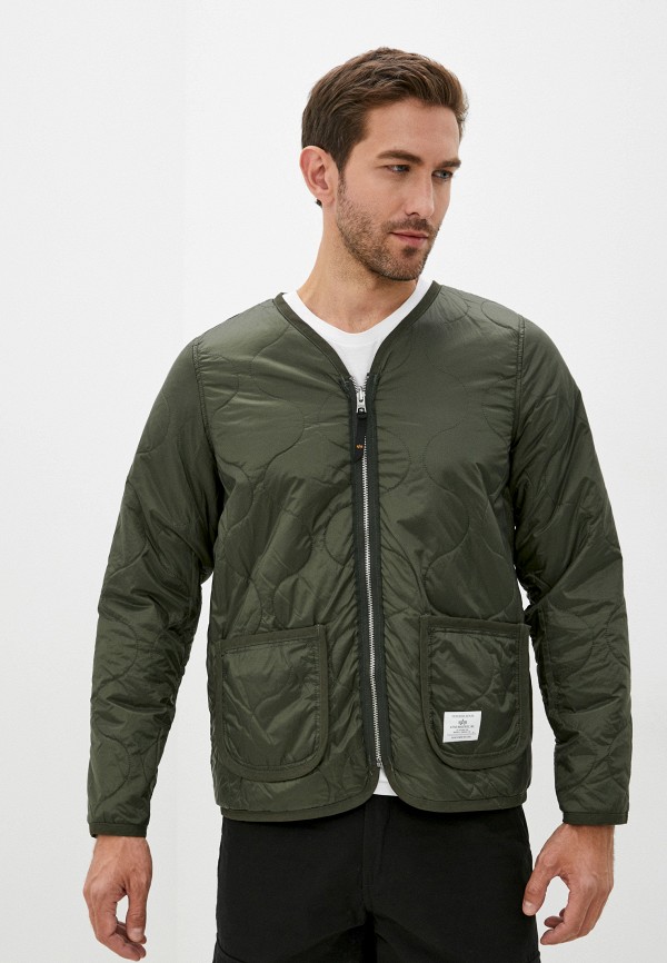 

Куртка утепленная Alpha Industries, Хаки, QUILTED LINER
