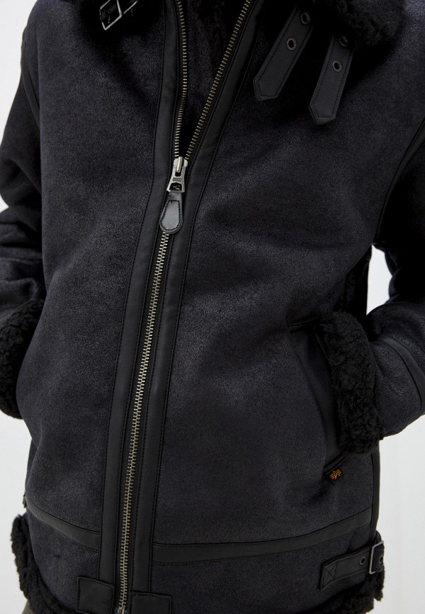 

Дубленка Alpha Industries, Черный, B-3 SHERPA MOD