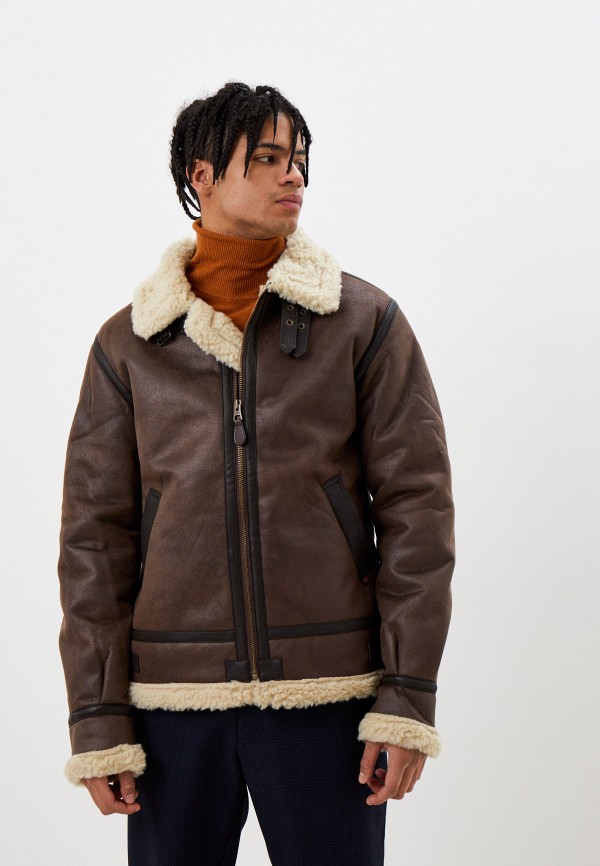 

Дубленка Alpha Industries, Коричневый, B-3 SHERPA MOD