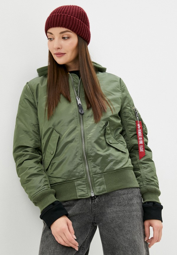 

Куртка утепленная Alpha Industries, Хаки, MA-1 NATUS W