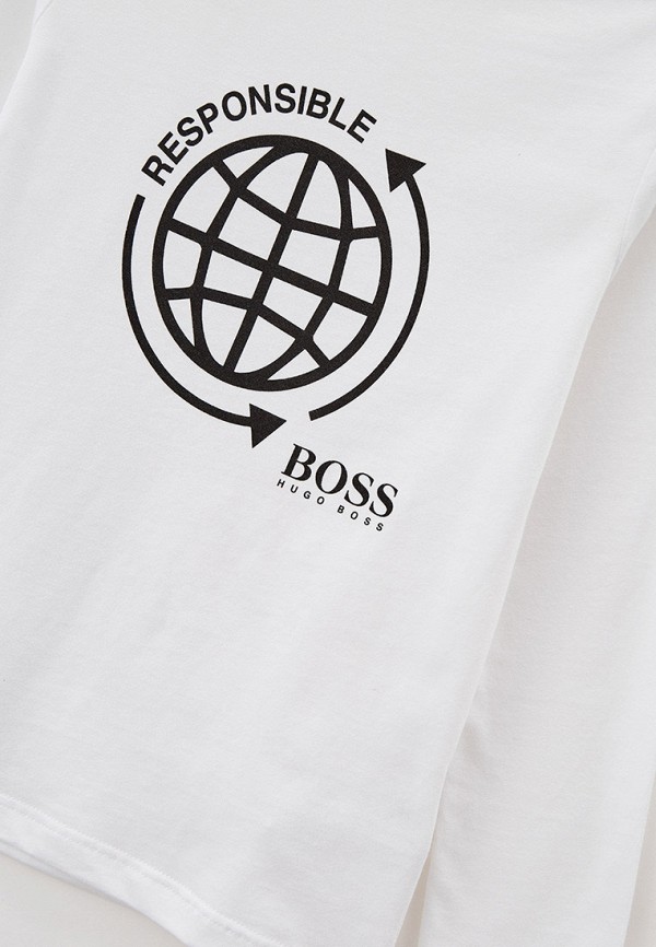

Лонгслив Boss, Белый