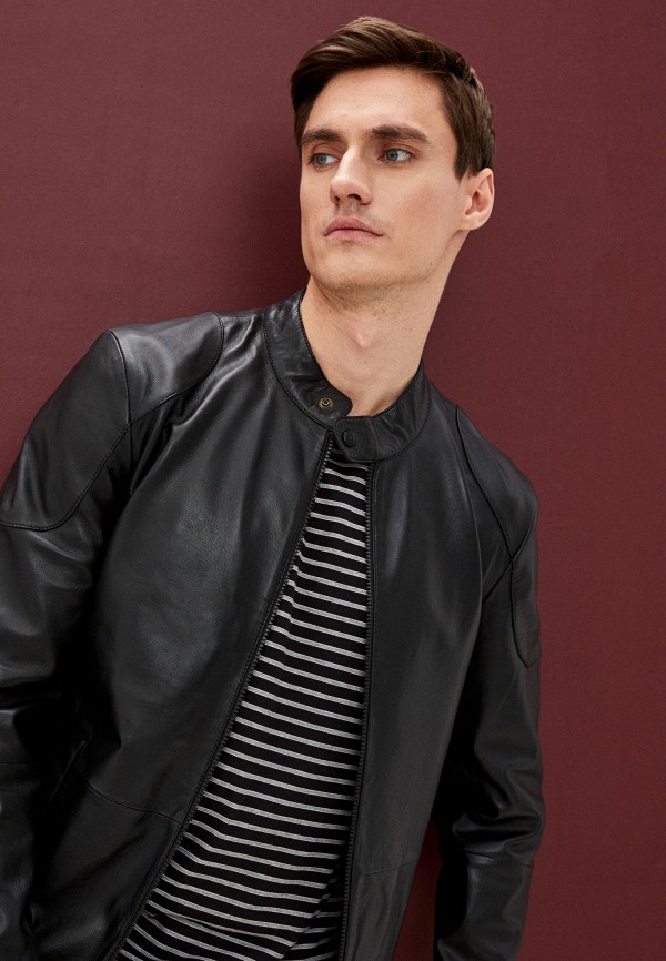 фото Куртка кожаная trussardi jeans