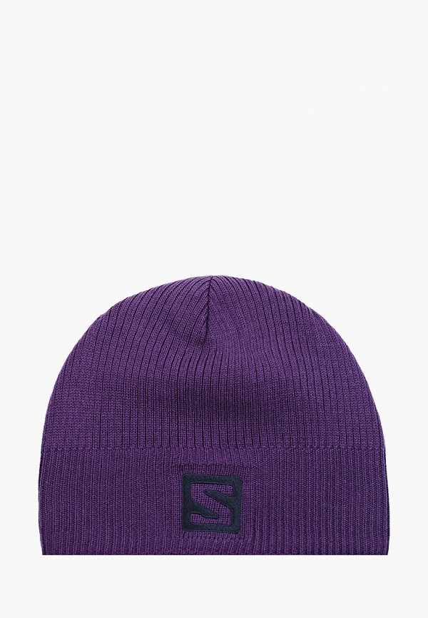 

Шапка Salomon, Фиолетовый, LOGO BEANIE