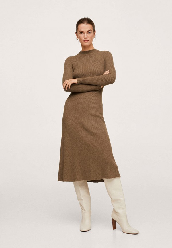 

Платье Mango, Коричневый, LENNO