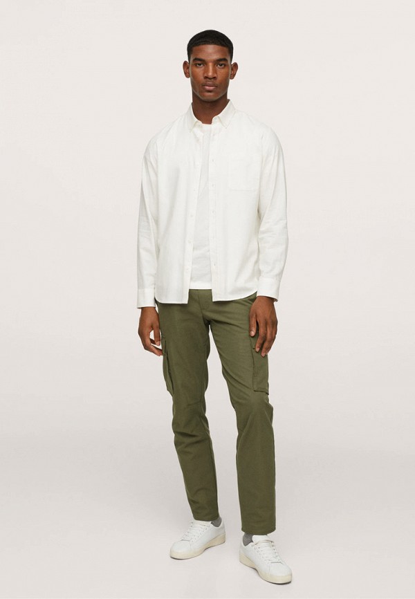 

Рубашка Mango Man, Белый, TWILL