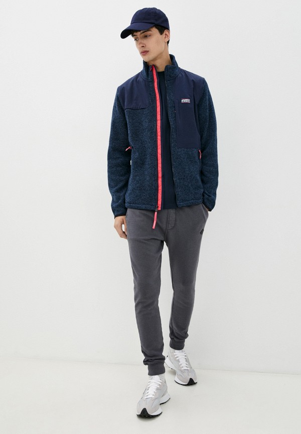 

Олимпийка Quiksilver, Синий, TRACKER FLEECE M OTLR BSLH