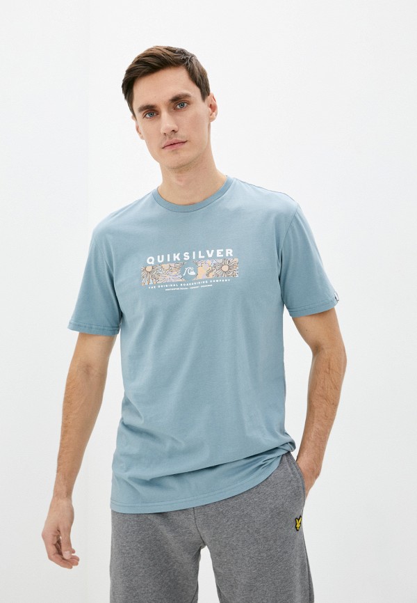 

Футболка Quiksilver, Голубой, WRAPITUPSS M TEES BKF0
