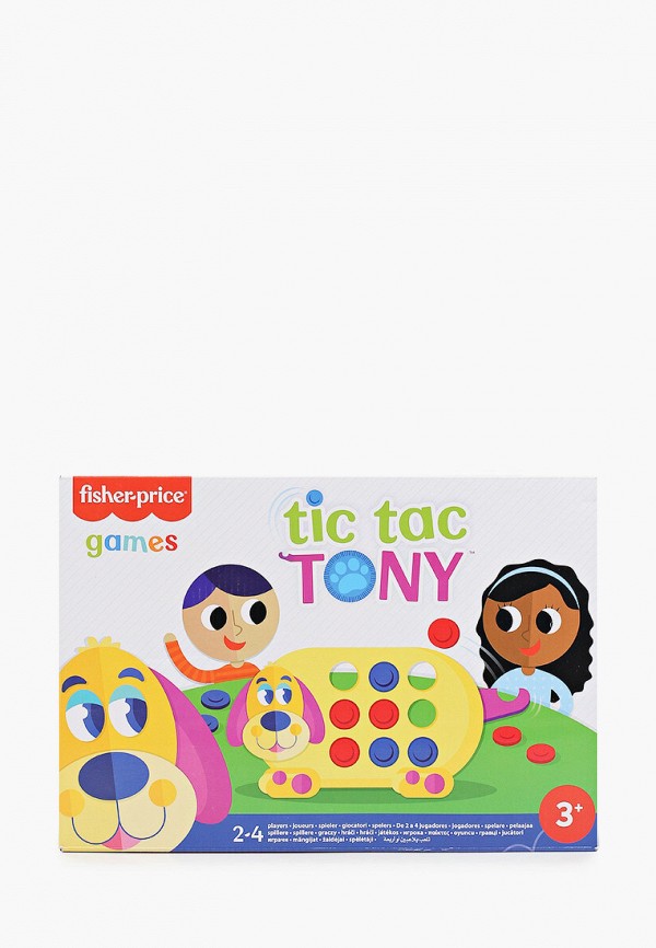 

Игрушка развивающая Mattel Games, Разноцветный, "Веселый Тони"