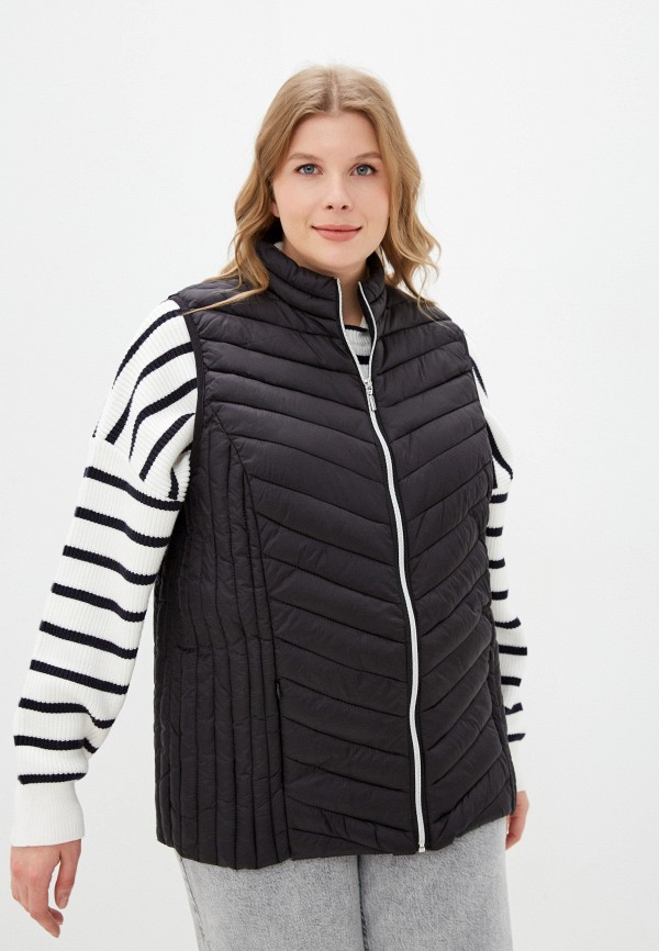 

Жилет утепленный Ulla Popken, Черный, Ulla Popken RTLAAT926202