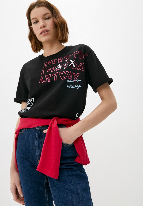 

Футболка Armani Exchange, Черный, Armani Exchange RTLAAT987801