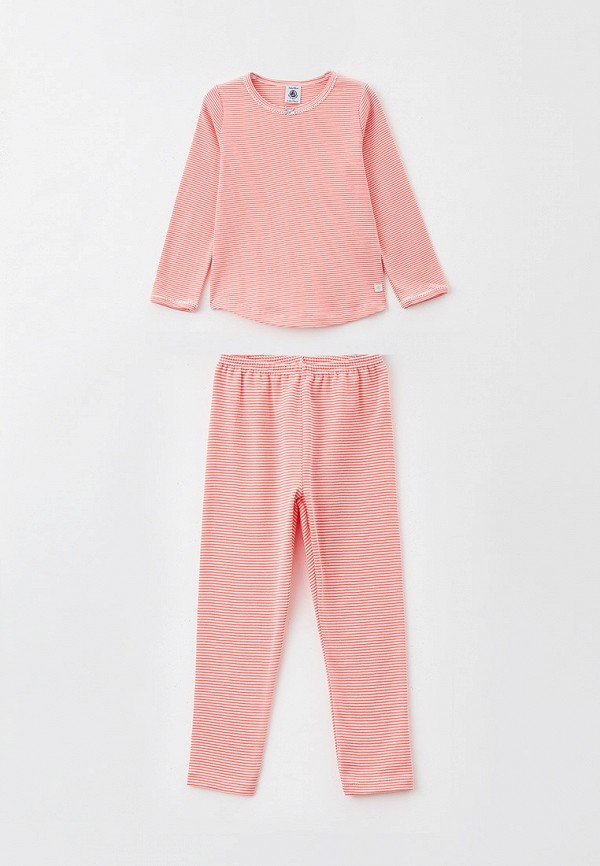 

Пижама Petit Bateau, Коралловый, Petit Bateau RTLAAT996101