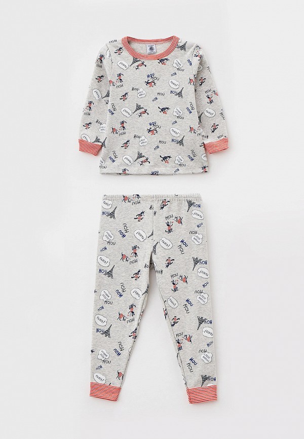 

Пижама Petit Bateau, Серый, Petit Bateau RTLAAT996401