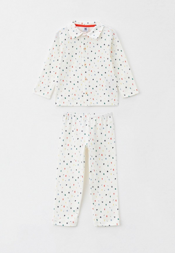 

Пижама Petit Bateau, Белый, Petit Bateau RTLAAT996801