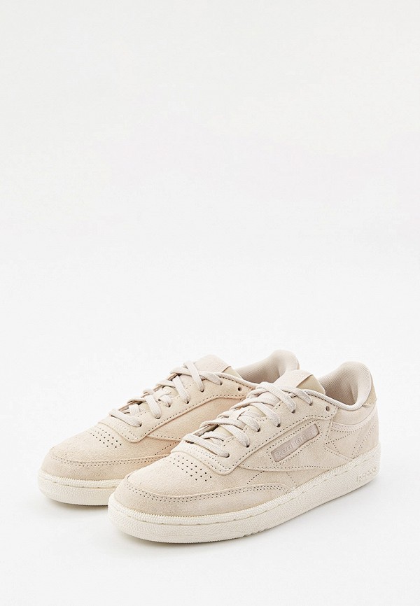 

Кеды Reebok Classic, Бежевый, CLUB C 85