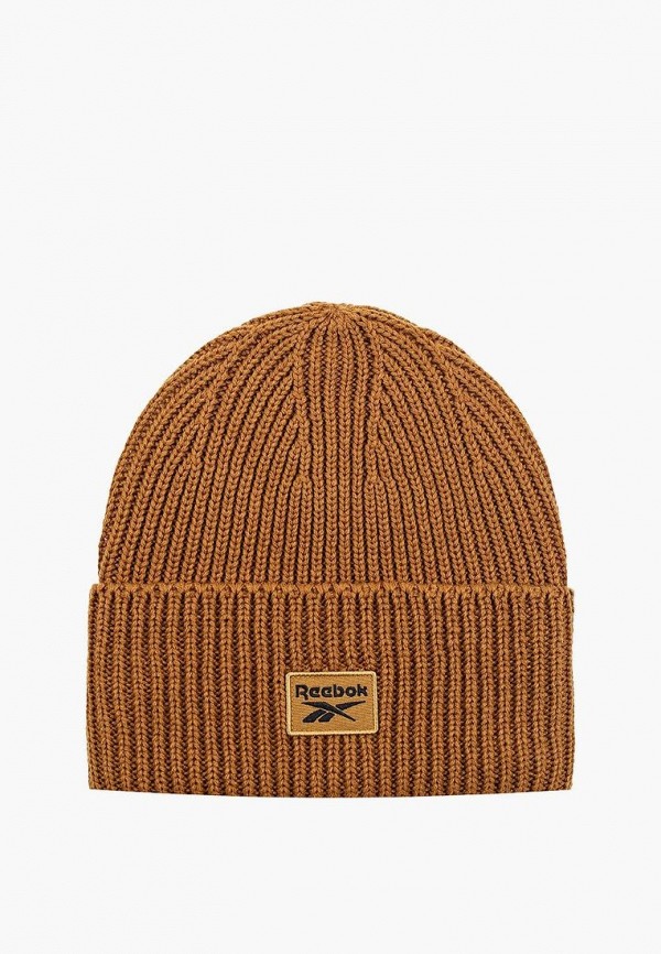 

Шапка Reebok, Коричневый, CL FO BEANIE