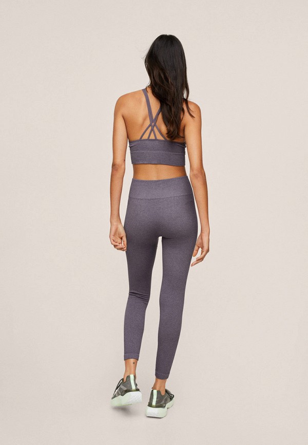 

Топ спортивный Mango, Фиолетовый, Mango RTLAAU004901