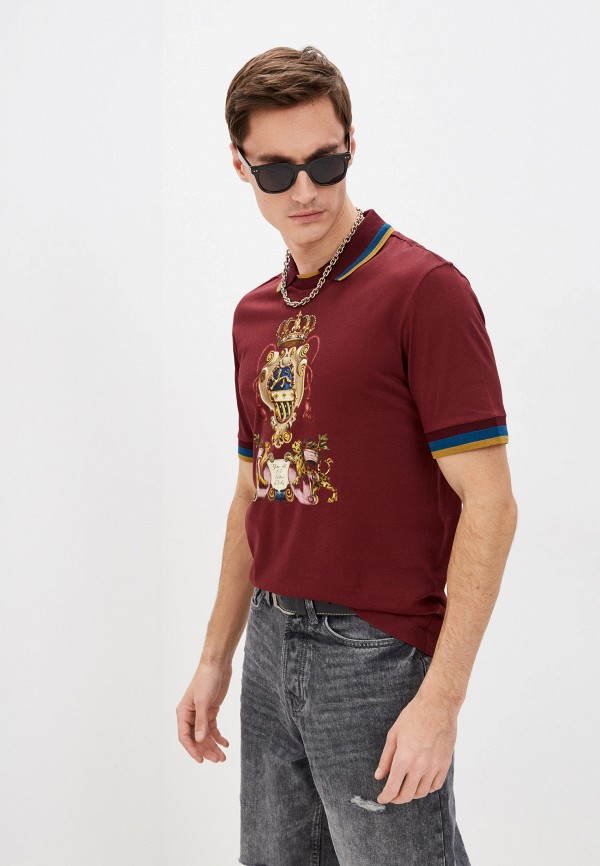 

Футболка Dolce&Gabbana, Бордовый