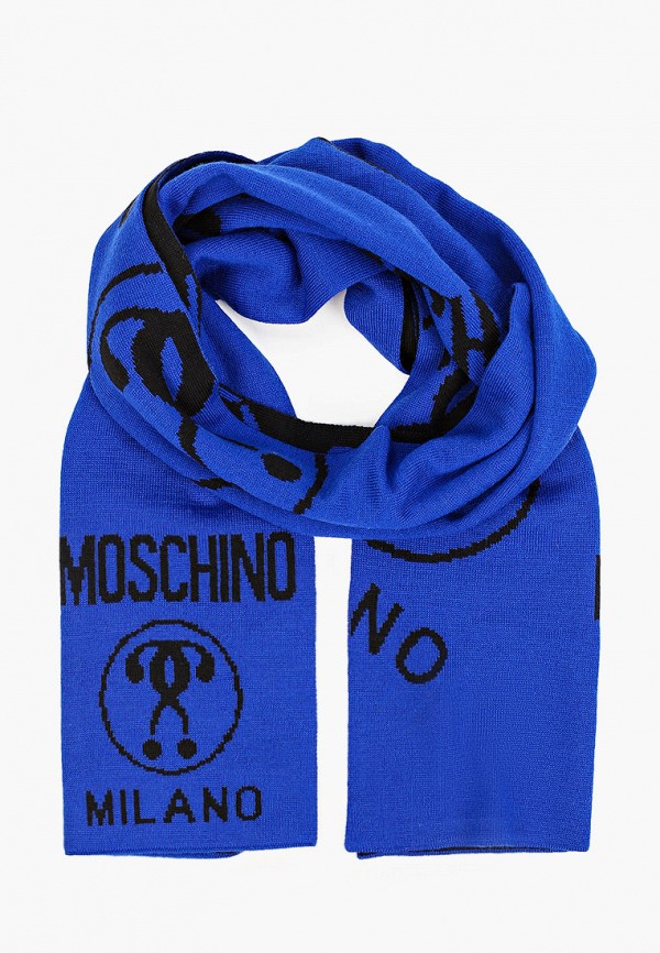 

Шарф Moschino, Синий
