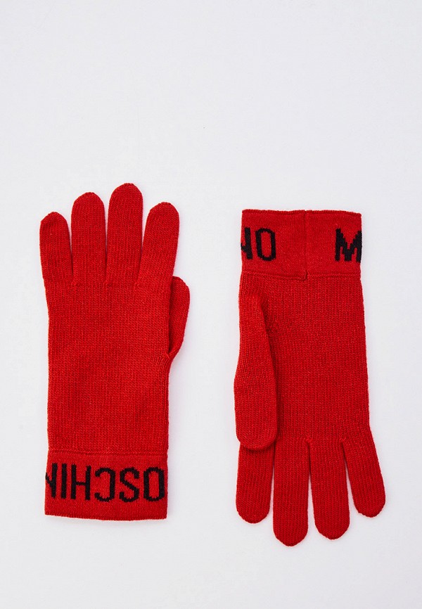 

Перчатки Moschino, Красный