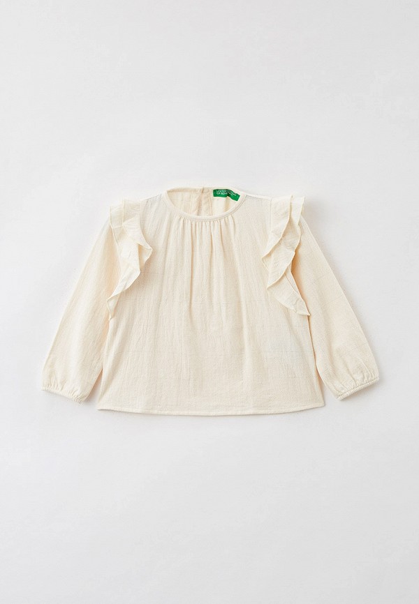 

Блуза United Colors of Benetton, Бежевый, United Colors of Benetton RTLAAU040101