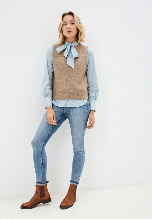 

Рубашка United Colors of Benetton, Бирюзовый, United Colors of Benetton RTLAAU043001