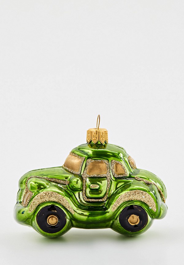 

Елочная игрушка Грай, Зеленый, Машинка