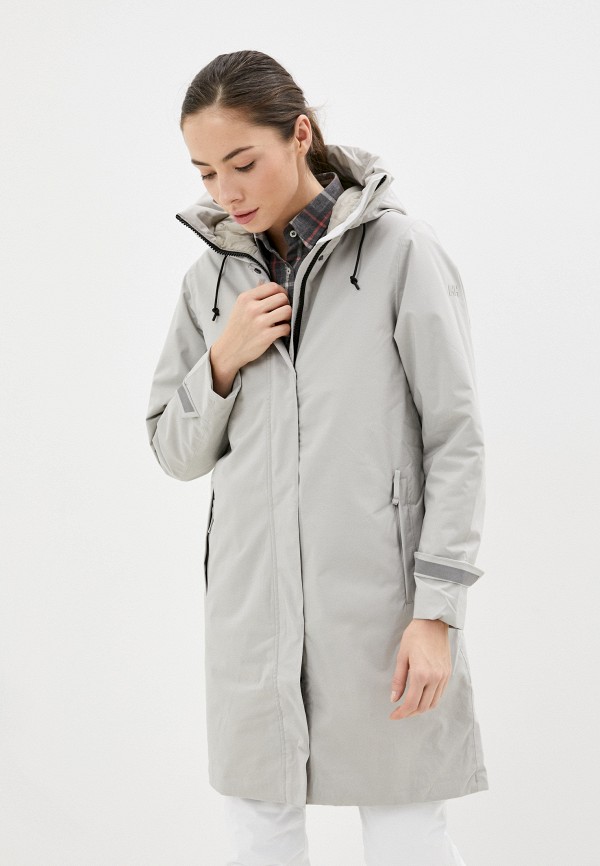 

Куртка утепленная Helly Hansen, Серый, W VICTORIA INS RAIN COAT