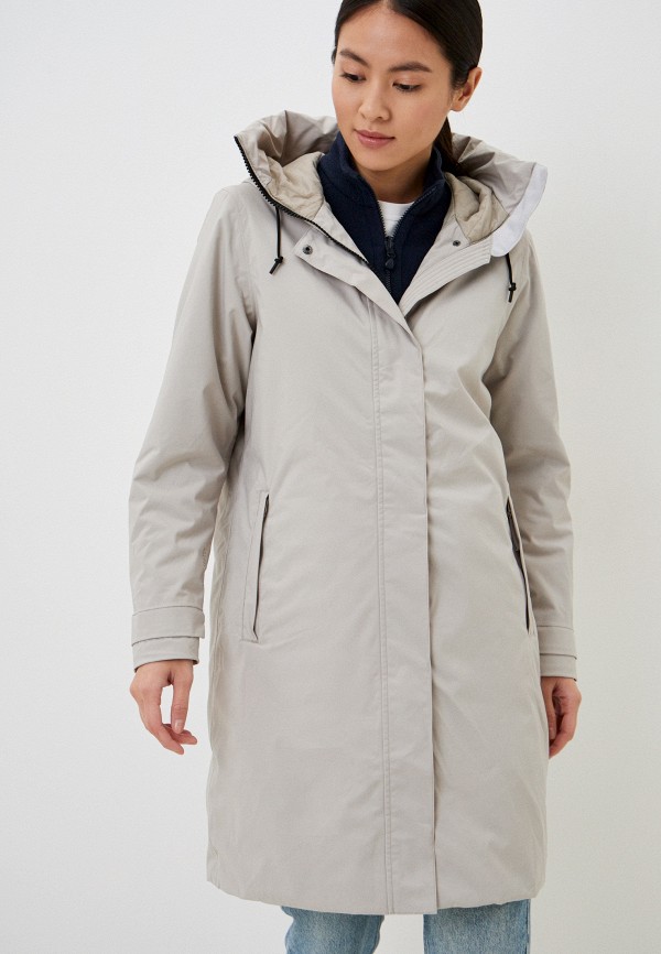 

Куртка утепленная Helly Hansen, Серый, W VICTORIA INS RAIN COAT