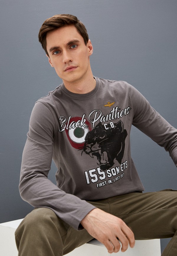 фото Лонгслив aeronautica militare