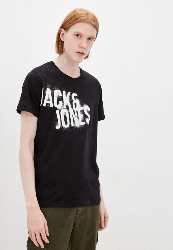 

Футболка Jack & Jones, Черный, Jack & Jones RTLAAU284801