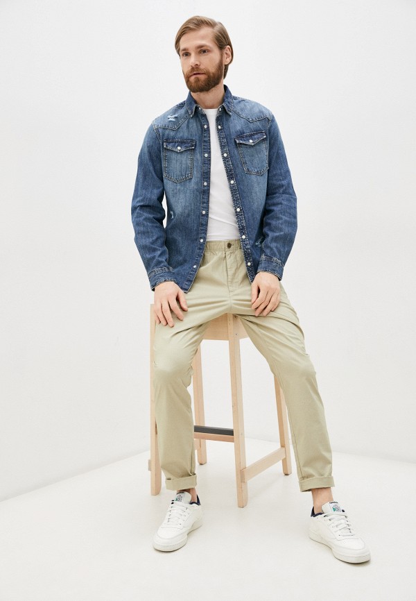 фото Рубашка джинсовая jack & jones