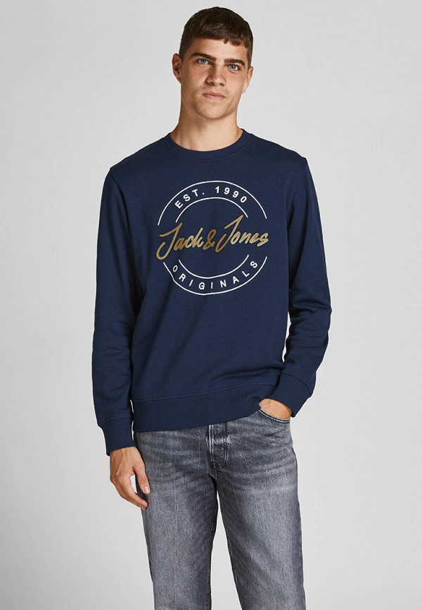 

Свитшот Jack & Jones, Синий