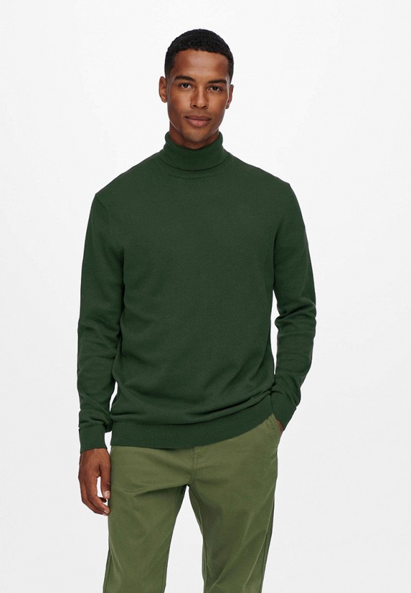 

Водолазка Only & Sons, Зеленый, Only & Sons RTLAAU306201