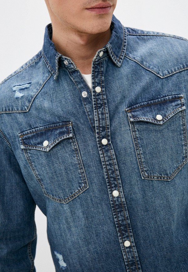 фото Рубашка джинсовая jack & jones