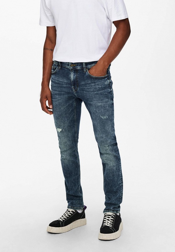 

Джинсы Only & Sons, Синий, Only & Sons RTLAAU344001