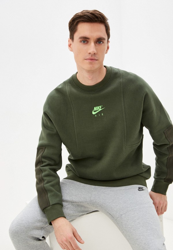 

Свитшот Nike, Хаки, M NSW NIKE AIR BB FLC CREW