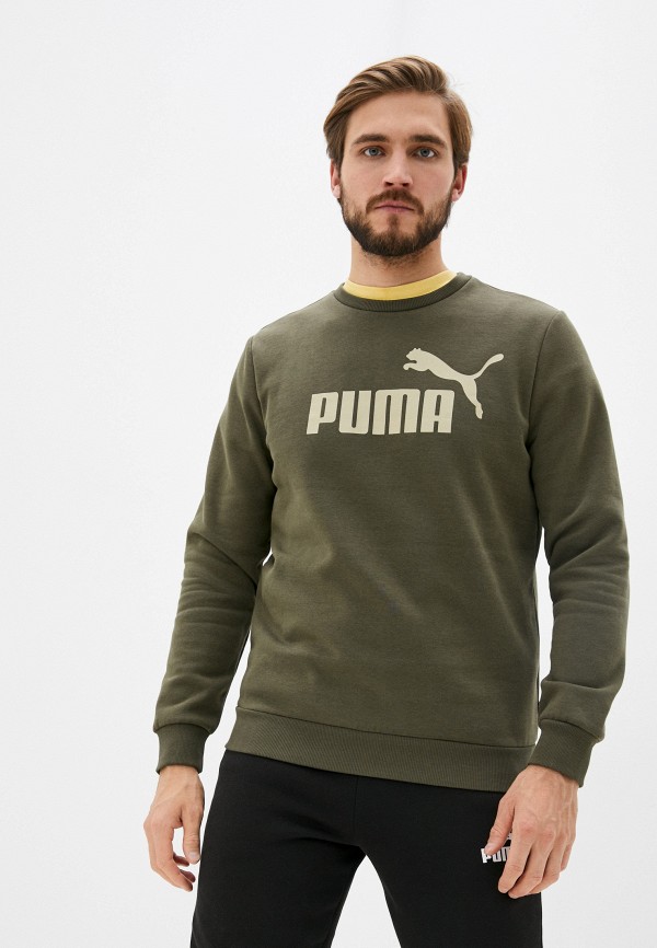 

Свитшот PUMA, Хаки, ESS Big Logo Crew FL (s)