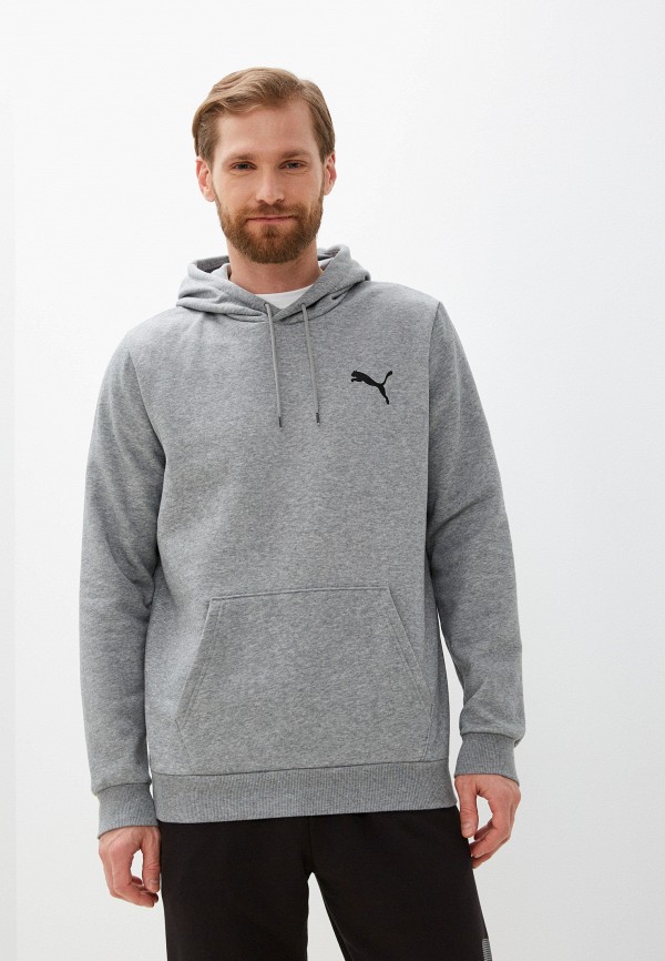 

Худи PUMA, Серый, ESS Small Logo Hoodie FL