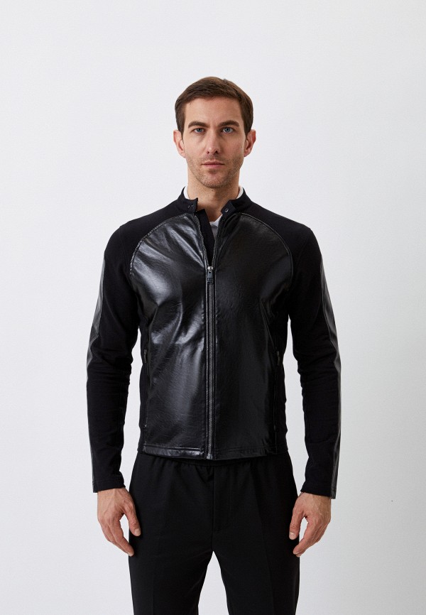 

Куртка кожаная Dirk Bikkembergs, Черный