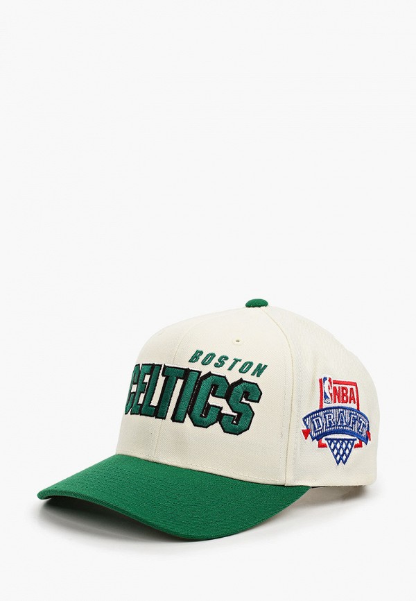

Бейсболка Mitchell & Ness, Белый, NBA BOSTON CELTICS 96 NBA DRAFT PRO CROWN