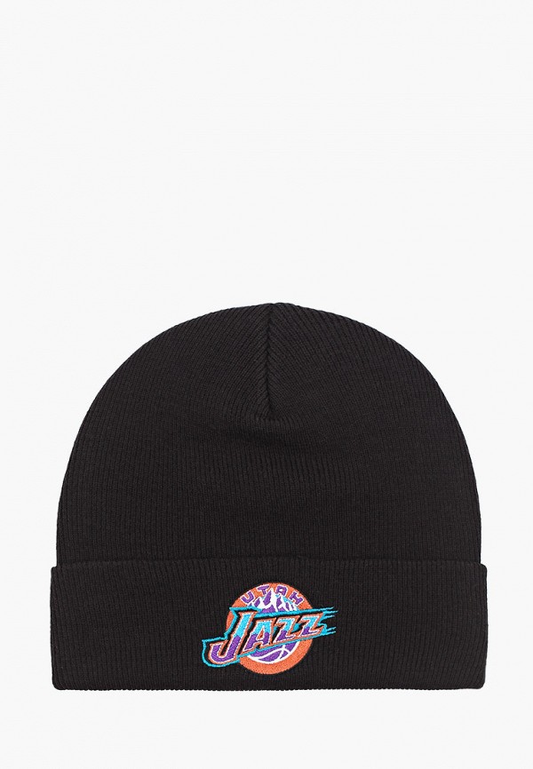 

Шапка Mitchell & Ness, Черный, NBA UTAH JAZZ TEAM LOGO CUFF KNIT